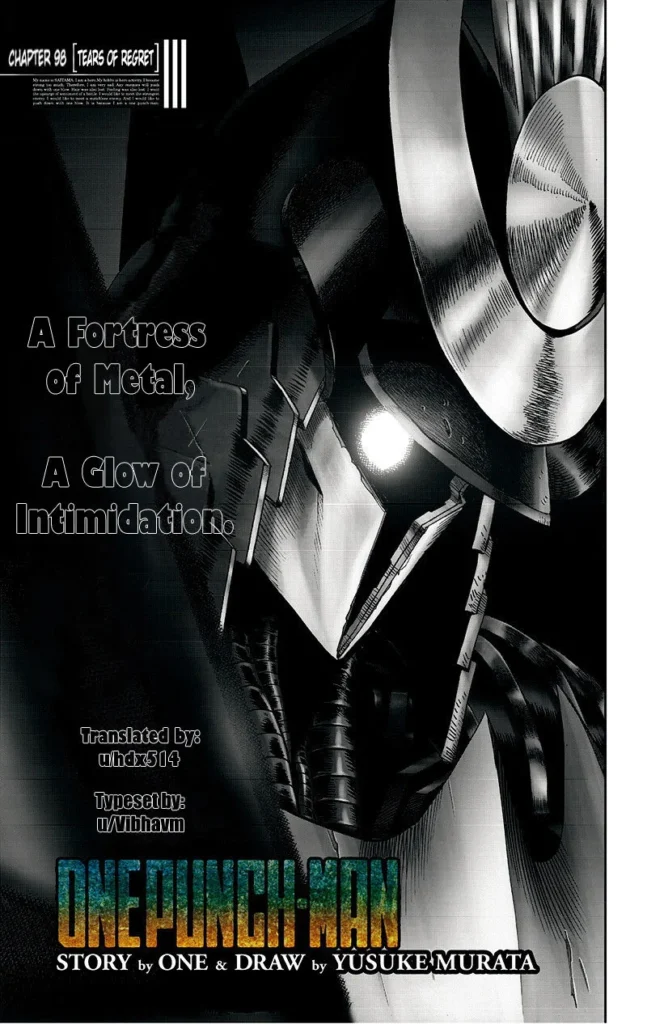 One Punch Man Chapter 98 | Read Full Online Manga 1 one punch man ch98 page01